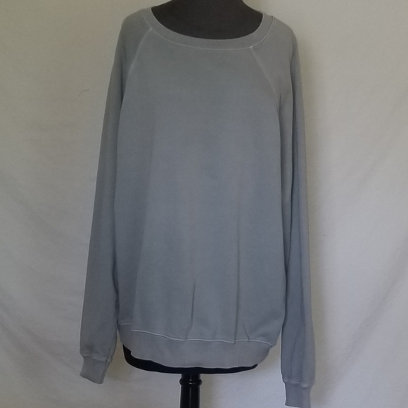 Free People Tops - Free People Heather Grey Sweatshirt, size L